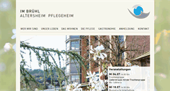 Desktop Screenshot of im-bruehl.ch